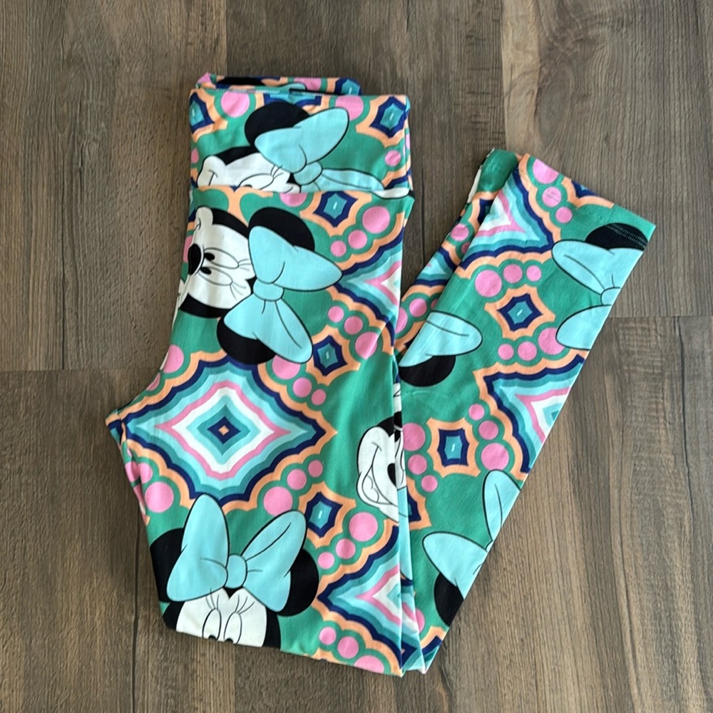 LuLaRoe Disney Collection Minnie leggings NWOT